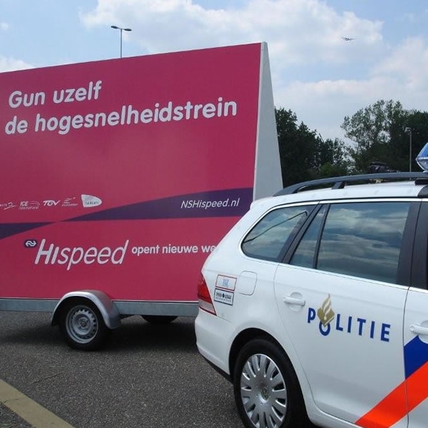 NS Hispeed billboard