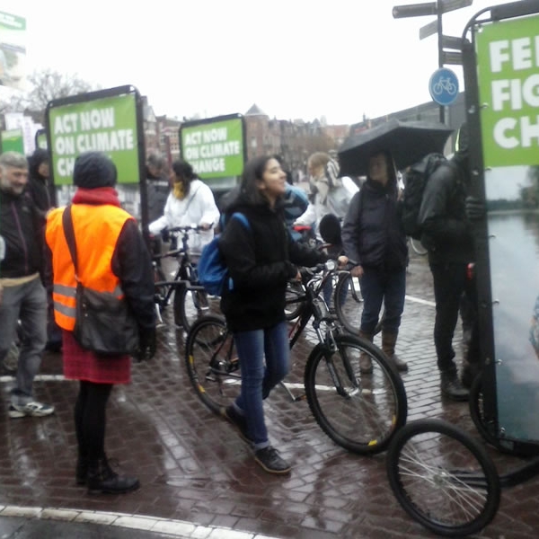 Oxfam Novib Protest