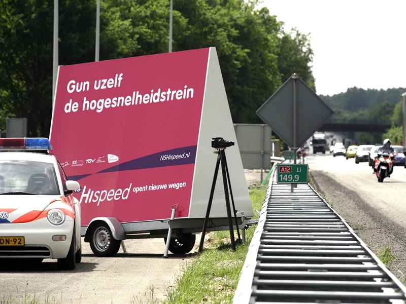 NS Hispeed billboard
