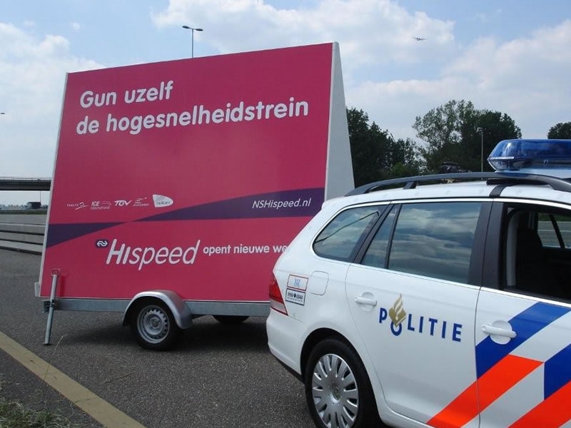 NS Hispeed billboard