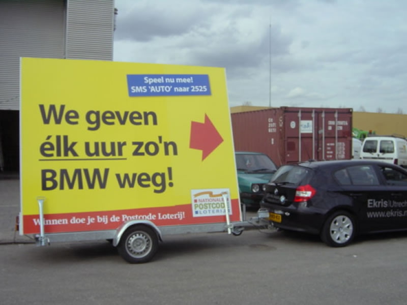 Postcode Loterij actie