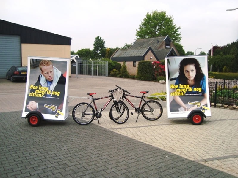 FNV Billboard fietsen