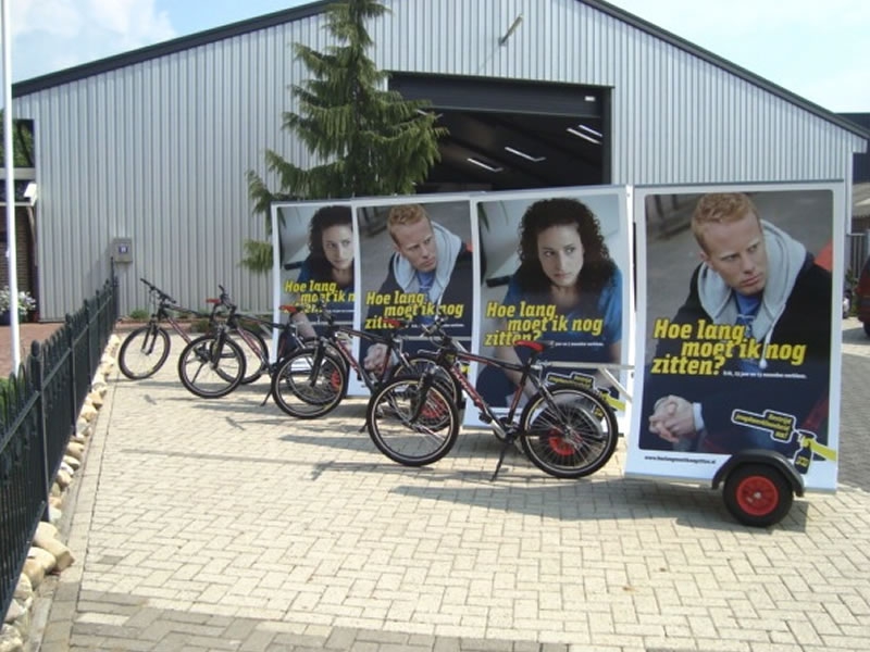 FNV Billboard fietsen