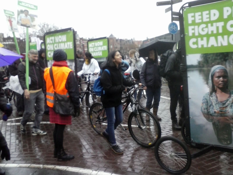 Oxfam Novib Protest